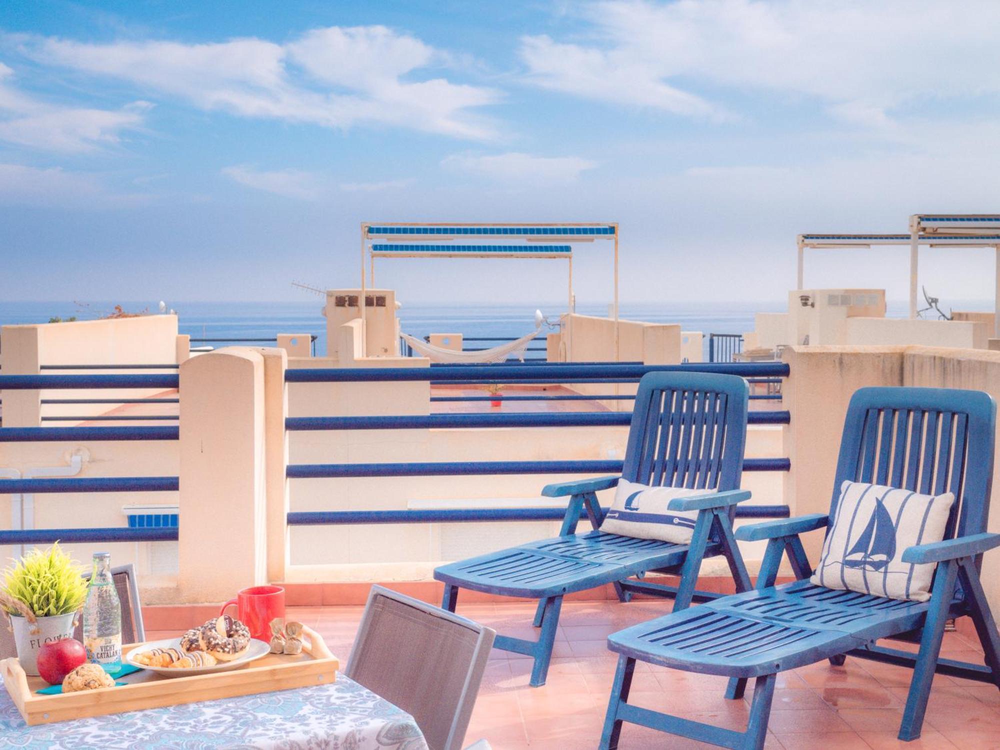 Apartamento En Marina Beach Con Vistas Al Mar El Pozo del Esparto Eksteriør billede